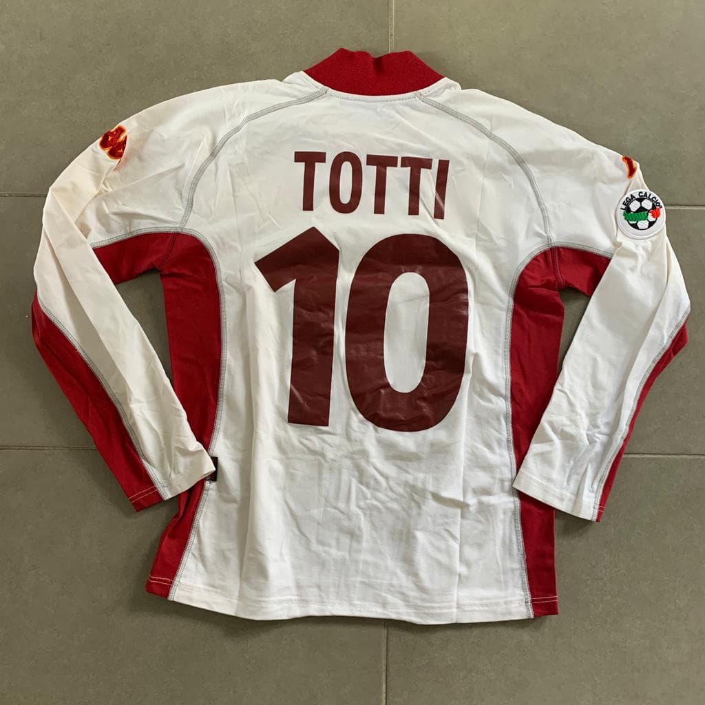 Maillot de football Roma Francesco Totti 10 réplique autorisée 2017-2018 enfants garçons hommes