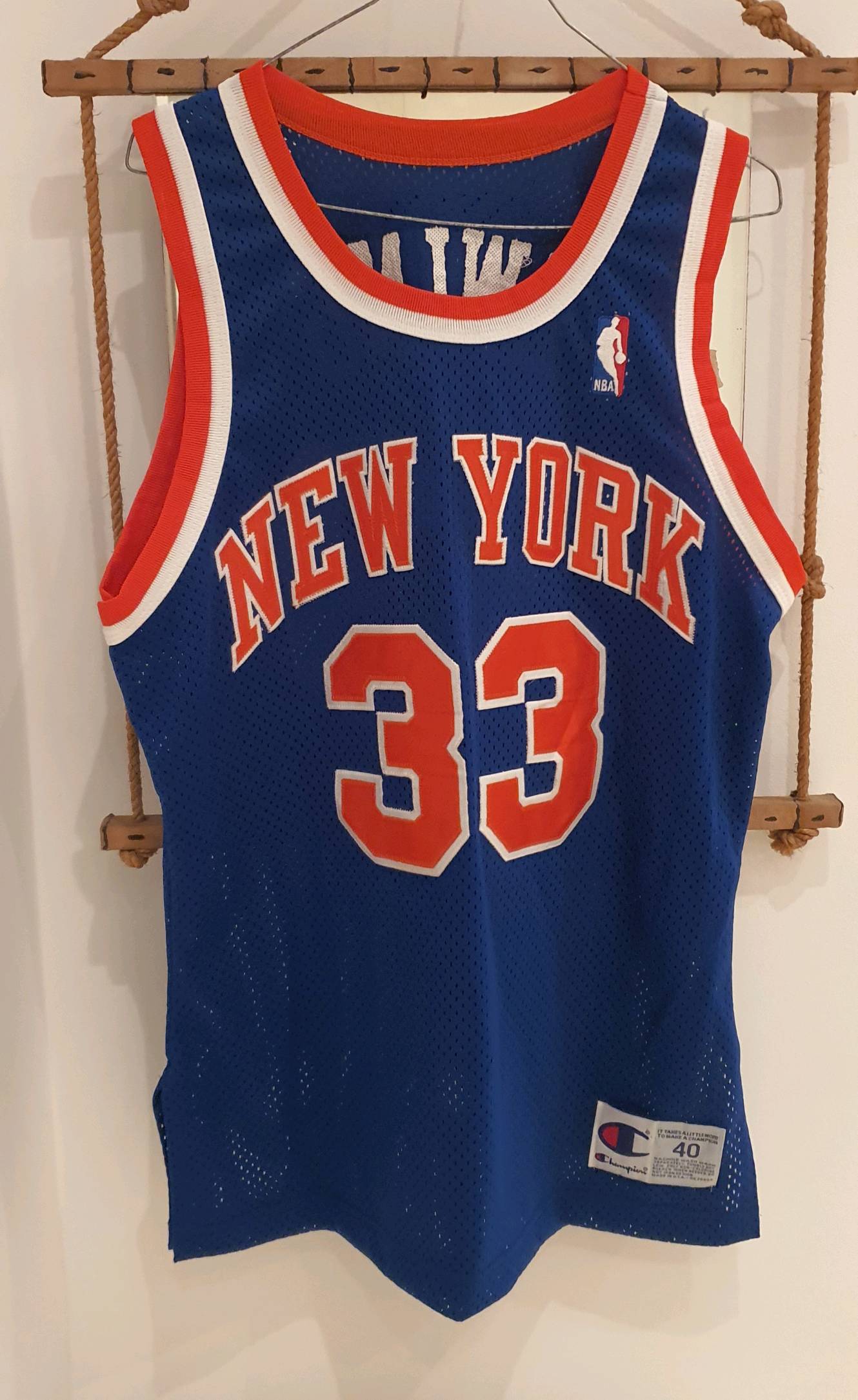 🏀 Patrick Ewing New York Knicks Jersey Size Small – The Throwback