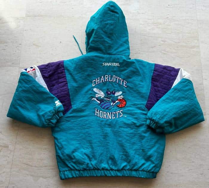 charlotte hornets jacket 90s