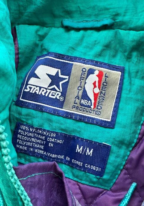 Vintage Starter - Charlotte Hornets 1/2 Zip Jacket 1990s Medium – Vintage  Club Clothing