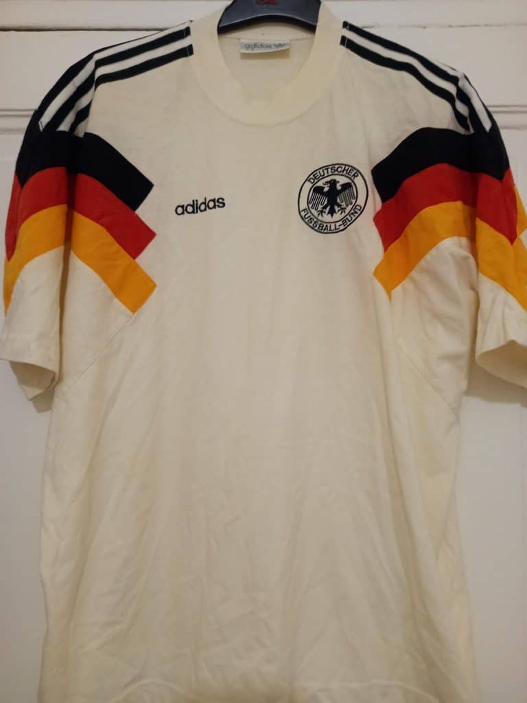 Maillot Tee-shirt Football Adidas Vintage Deutchland Nationalmanchaft ...